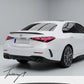 Mercedes C Class W206 gloss black rear roof spoiler lip wing

