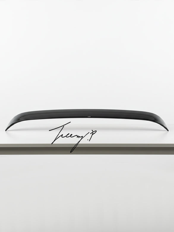 Mercedes C Class W206 gloss black rear roof spoiler lip wing
