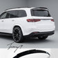 Mercedes X167 GLS63 AMG Brabus style gloss black rear boot spoiler
