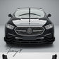 Mercedes E Class W214 AMG gloss black front splitter lip spoiler
