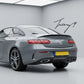 Mercedes E Class C238 coupe E63 AMG style gloss black rear boot spoiler