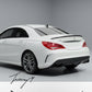 Mercedes CLA W117 gloss black rear boot spoiler lip
