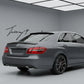 Mercedes E Class W212 AMG style gloss black rear window roof spoiler
