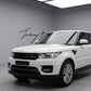 Range Rover Sport L494 2013-2017 front gloss black skid plate tow eye bumper cover