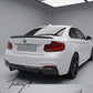Carbon fiber rear boot lip spoiler for BMW 2 Series F22 F23 2014 to 2020
