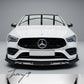 Mercedes CLA W118 C118 CLA45S AMG gloss black front splitter lip
