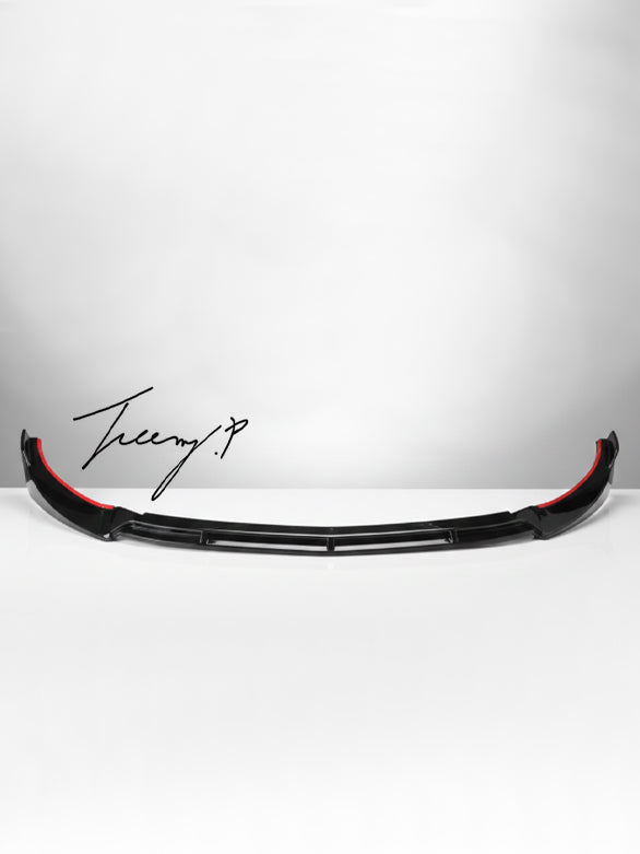 Mercedes E Class W213 S213 A238 C238 gloss black front bumper lip splitter
