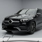 Mercedes GLE W167 C167 AMG Line front splitter lip spoiler 2019 to 2023
