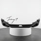 BMW X3M F97 LCI gloss black front splitter lip spoiler 2022+
