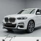 BMW X3 G01 LCI M Sport gloss black front splitter lip 2021+
