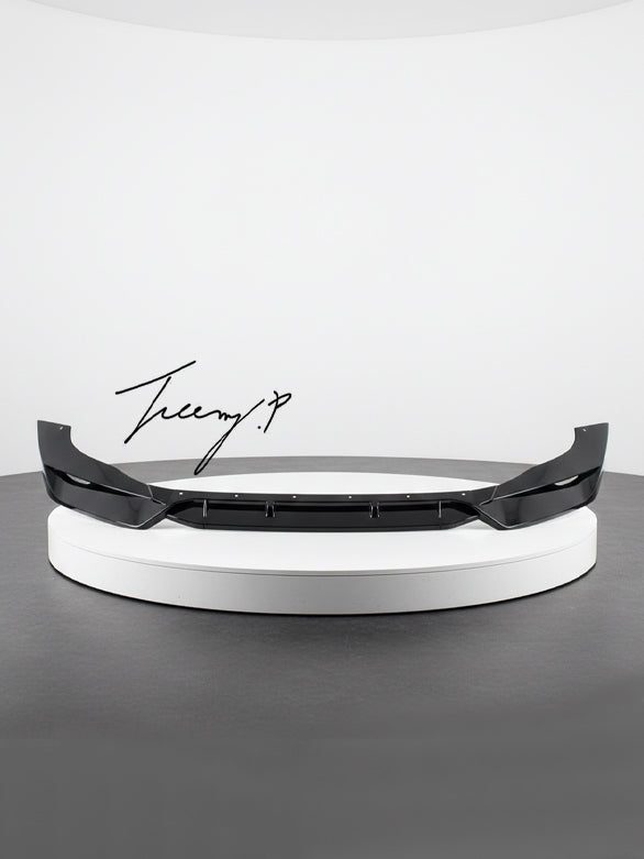 BMW X3 G01 LCI M Sport gloss black front splitter lip 2021+
