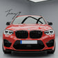 BMW X3M F97 pre LCI gloss black front splitter lip 2019 to 2020