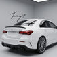 Rear boot spoiler bodykit for Mercedes A Class W177 A35
