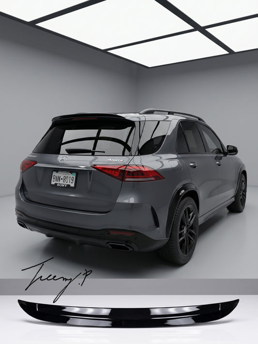 Gloss black rear roof spoiler for Mercedes GLE V167 2020 and newer
