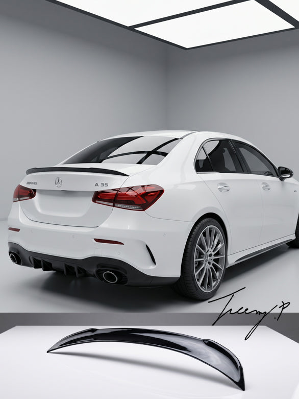 Rear boot spoiler bodykit for Mercedes A Class W177 A35
