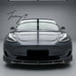 Tesla Model 3 carbon look front splitter lip 2017+
