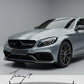 Mercedes C Class C63 AMG front splitter lip spoiler 2015 to 2020
