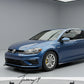 VW Golf MK7 MK7.5 front splitter lip spoiler body kit
