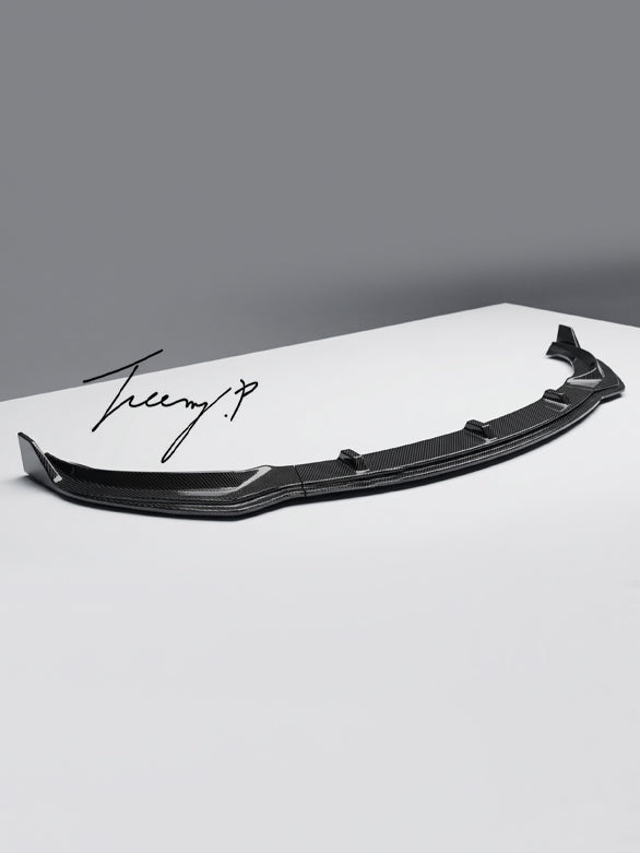 Tesla Model 3 carbon look front splitter lip 2017+
