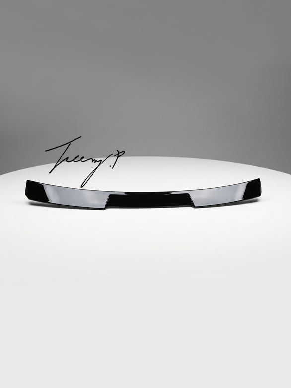 Gloss black M Performance rear window roof spoiler for BMW 3 Series G20 2018 and newer
