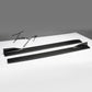 Tesla Model 3 (2017+) Carbon Fiber Side Skirts Extension Lip Splitter Spoiler Kit