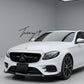 Mercedes E-Class W213 (2017–2020) AMG Line Gloss Black Front Splitter Lip Spoiler
