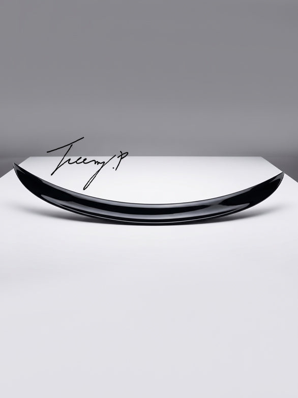 Gloss black AMG style rear spoiler for Mercedes GLE43 Coupe C292 2015 to 2019
