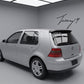 VW Golf MK4 gloss black rear roof spoiler wing
