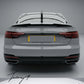 Audi A4 B9 S Line rear gloss black boot spoiler lip 2016 to 2023 sleek sporty trunk upgrade
