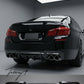 BMW 5 Series F10 F11 M Sport rear diffuser bodykit carbon dipped for 2011 - 2016 models
