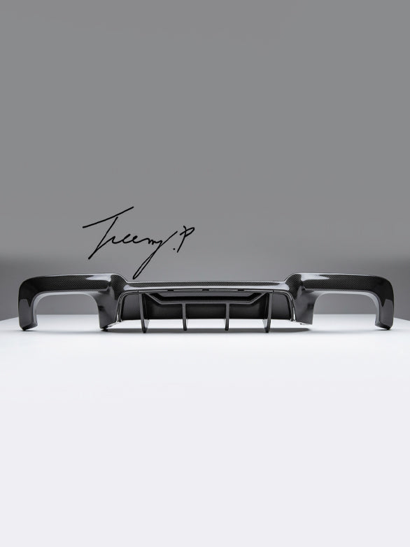 BMW 5 Series F10 F11 M Sport rear diffuser bodykit carbon dipped for 2011 - 2016 models
