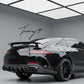 Real carbon fiber rear spoiler for Mercedes AMG GT X290 GT50 GT53 GT63 GT63S 2023 to present
