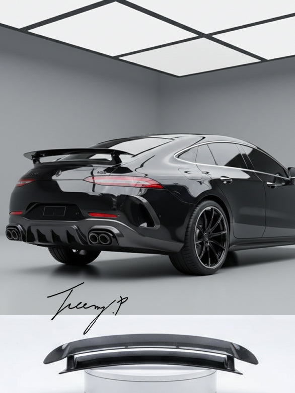Real carbon fiber rear spoiler for Mercedes AMG GT X290 GT50 GT53 GT63 GT63S 2023 to present
