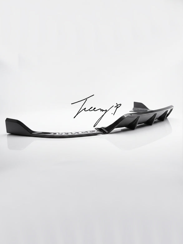 M Sport carbon fiber rear diffuser for BMW X5 G05 2018 plus facelift
