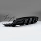 Tesla Model Y gloss black rear diffuser splitter 2019+
