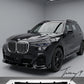 BMW X7 G07 M Sport front lip splitter in gloss black
