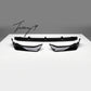 BMW X7 G07 M Sport front lip splitter in gloss black
