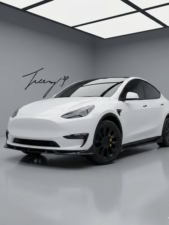 Tesla Model Y body kit front lip diffuser side skirts 2020+
