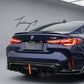 BMW G80 G81 M3 and G82 G83 M4 carbon fiber F1 style rear diffuser 2021 to present
