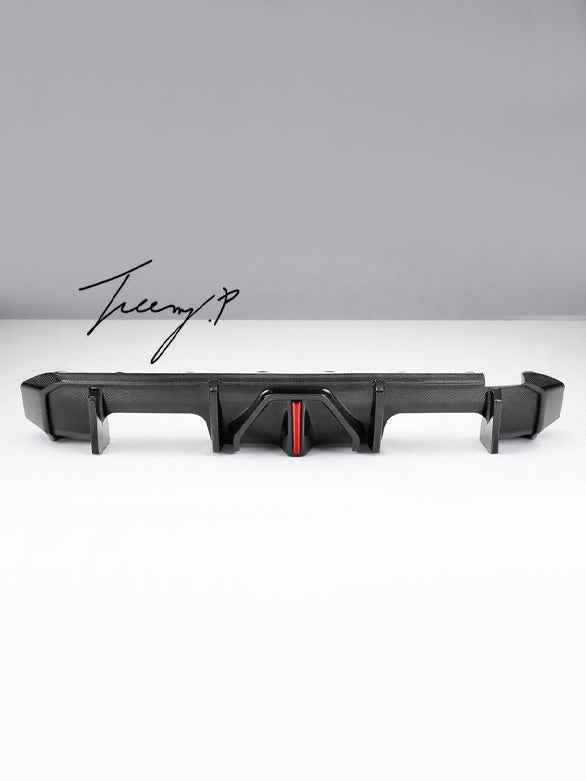 BMW G80 G81 M3 and G82 G83 M4 carbon fiber F1 style rear diffuser 2021 to present
