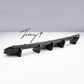 BMW G80 G81 M3 and G82 G83 M4 carbon fiber EC style big fin rear diffuser 2021 to present
