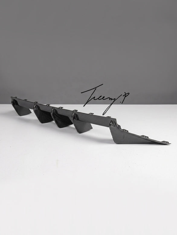 BMW M2 G87 carbon fiber M Performance style rear diffuser 2023 to present
