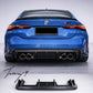 BMW G80 G81 M3 and G82 G83 M4 carbon fiber 3 piece rear diffuser
