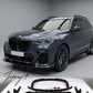 BMW X7 G07 full body kit with front splitter diffuser side skirts and rear spoiler for 2019+ models
