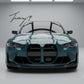 BMW G80 M3 and G82 M4 dry carbon fiber CSL style front grille
