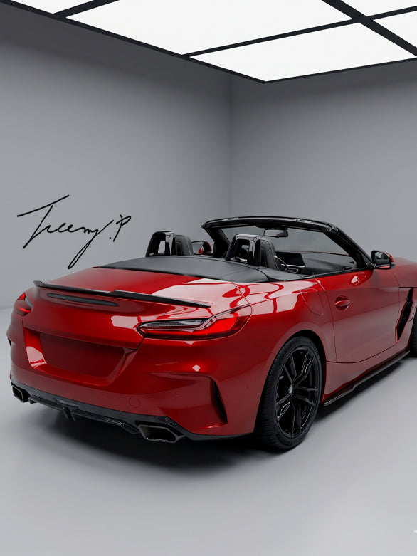 Gloss black rear boot spoiler for BMW Z4 G29 M Pack 2018 and newer
