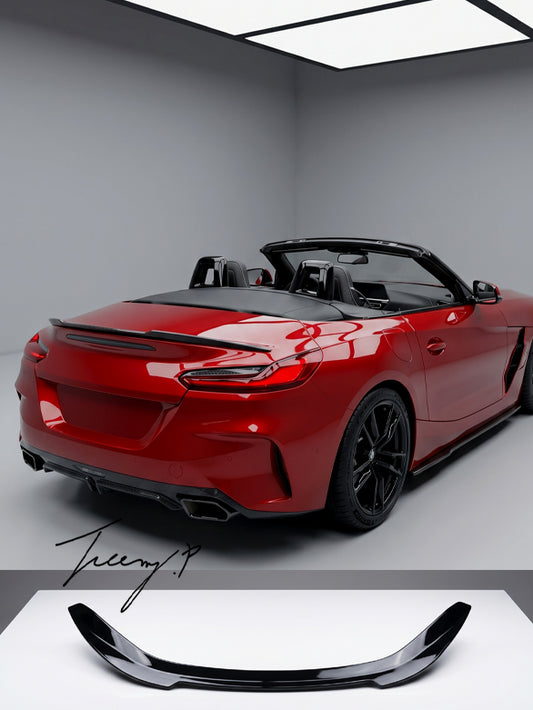 Gloss black rear boot spoiler for BMW Z4 G29 M Pack 2018 and newer
