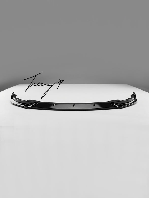 Tesla Model Y gloss black front splitter lip 2020 to 2023