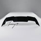 Rear Vortex style roof hatch spoiler installed on a 2018-2026 Toyota Corolla E210 Hatchback