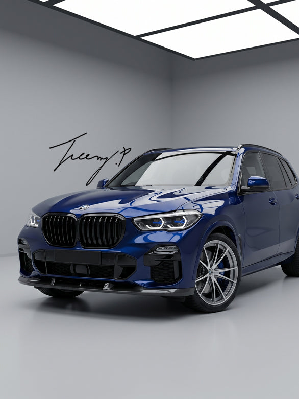 BMW X5 G05 gloss black kidney grille OEM look fit 2018 2019 plus
